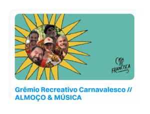 ALMOÇO & MÚSICA